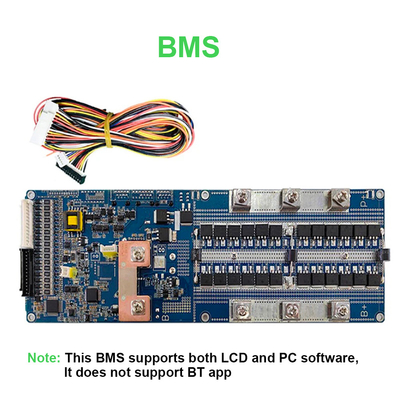 সেপ্লোস ব্যাটারি ম্যানেজমেন্ট সিস্টেম ABMS 16S 48V 200A RS 485 LCD CAN হোম সোলার