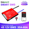 Deligreen Smart Bms Lifepo4 ব্যাটারি 4s 80a 100a 12v UART BT 485 এর সাথে RV আউটডোর স্টোরেজের জন্য কাজ করতে পারে
